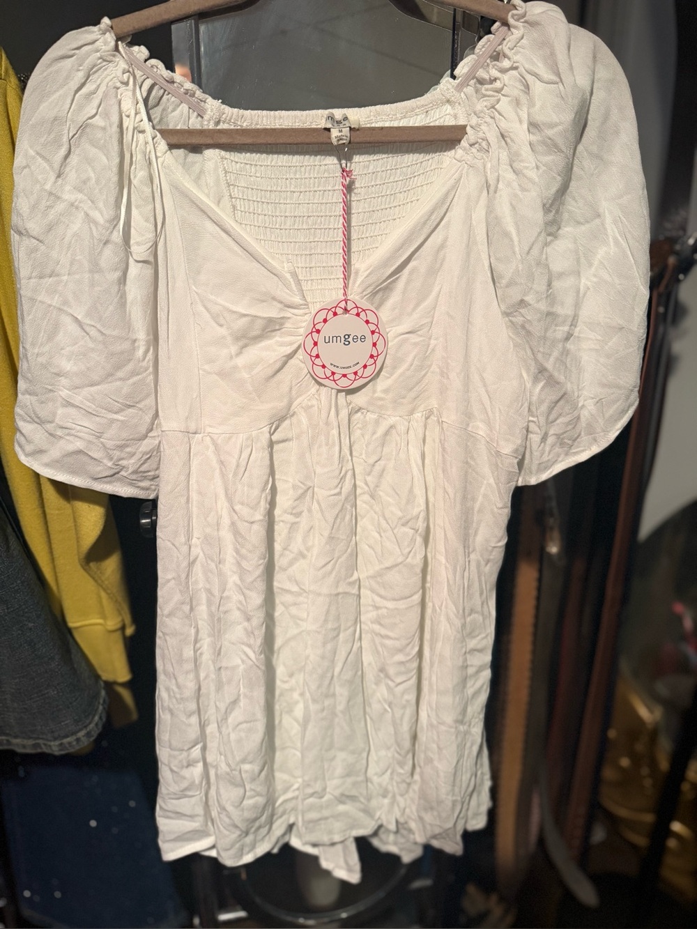 Umgee White-Sleeve tunic